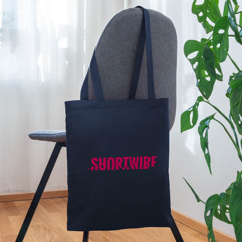 Tote Bag - "Shortwire" - navy