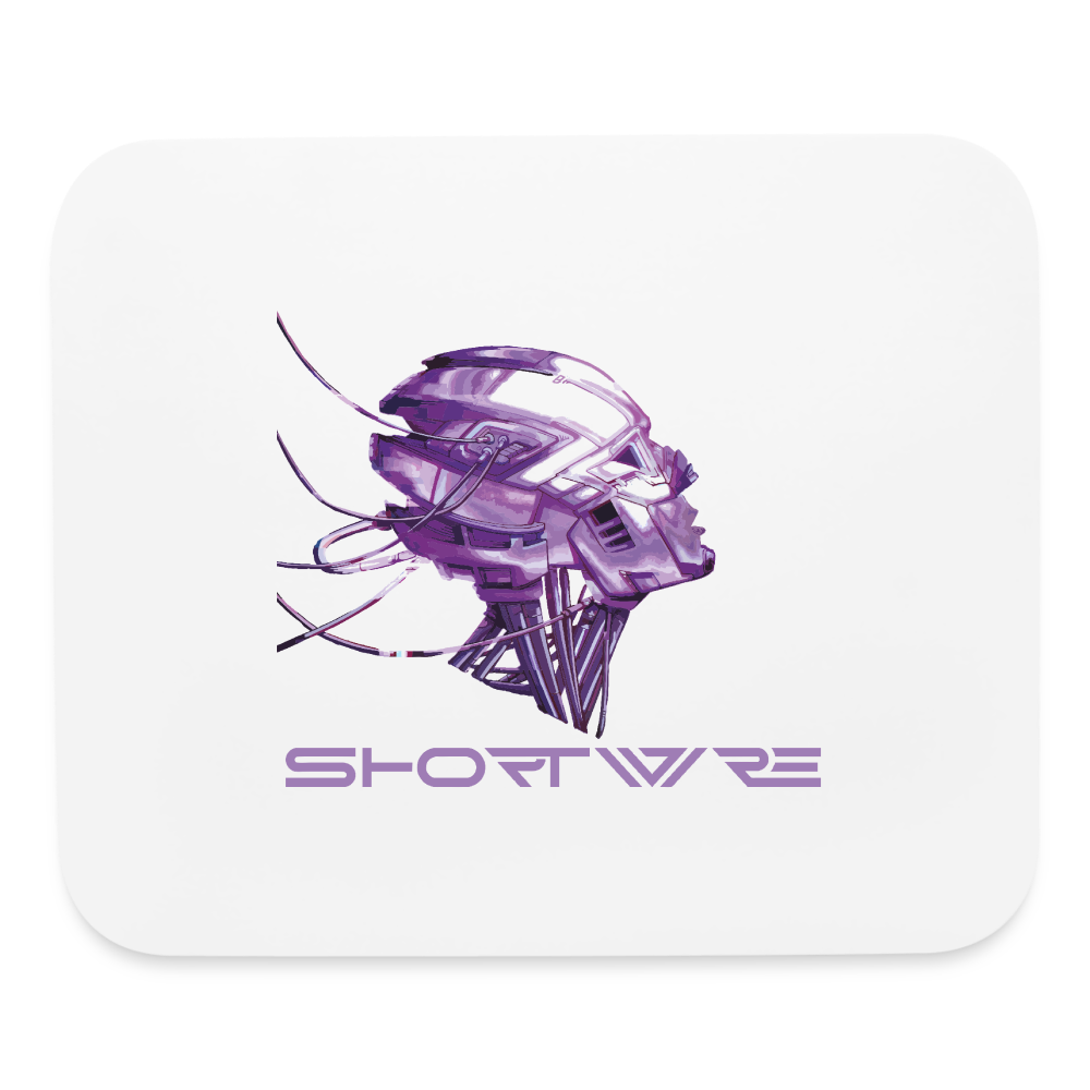 Shortwire Mouse pad Horizontal - "Cortex Bomb" - white